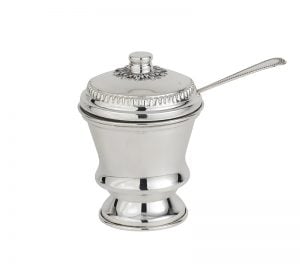 Bell Honey dish-Pure silver