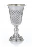 Braided David goblet (L)-Pure silver