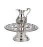 Braided Mayim Achronim Set-Pure silver
