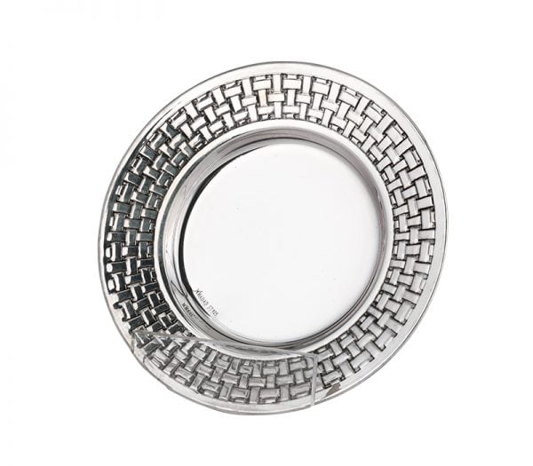 Braided Plate 50-Pure silver