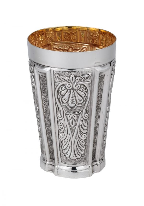 Fan Vitraz Groom Cup-Pure silver