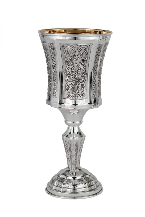 Fantasy jambo Eliyahu goblet-Pure silver