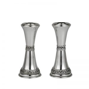 Filigree 66 Candlesticks-Pure silver