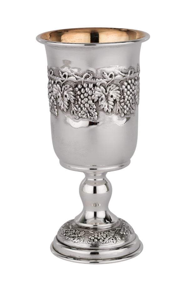 Grapes Isaiah Goblet-Pure silver