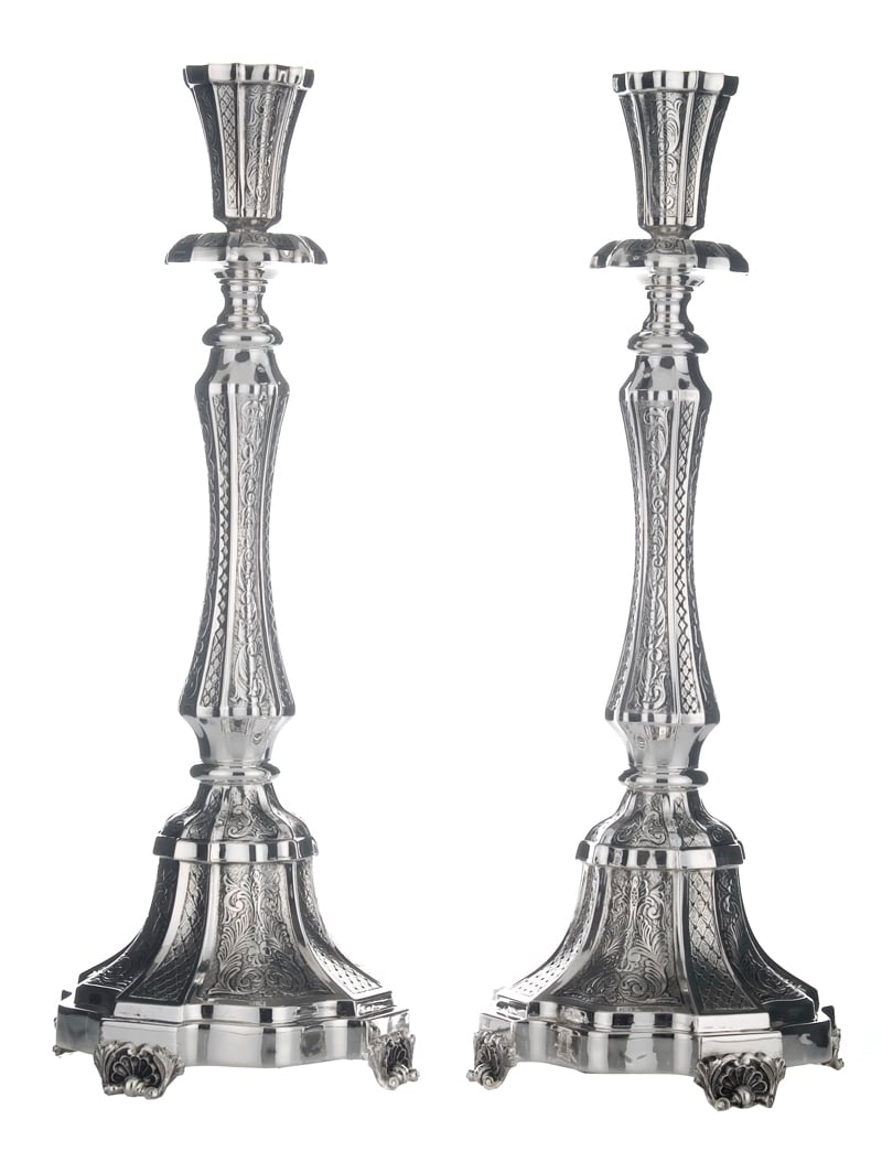 Hammered Italy Candlesticks (M)