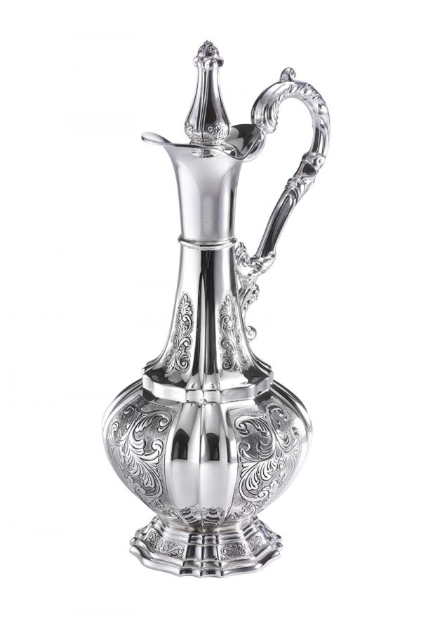 Hammered Italy Decanter-Pure silver