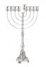 Hammered Italy Menorah S-Pure silver