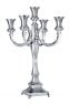 Hammered Mozart Candelabra 5 branches-Pure silver