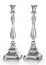 Hammered Mozart Candlesticks-Pure silver