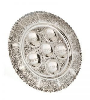 Imperium elite Seder plate-Pure silver