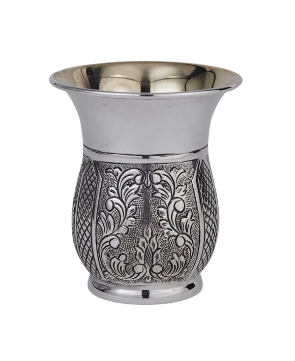 Madlen Barrel Cup-Pure silver