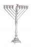 Mozart Chabad Menorah (M)-Pure silver