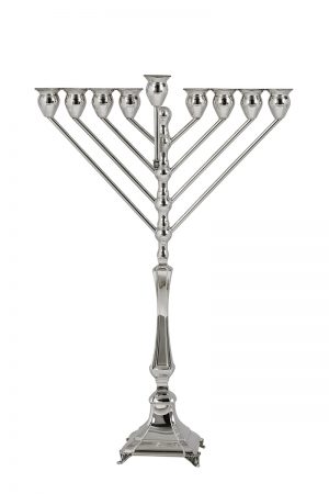 Paris Chabad Menorah (S)-Pure silver
