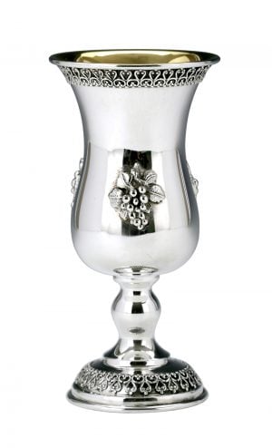 Shmuel Ben Grapes Goblet-Pure silver