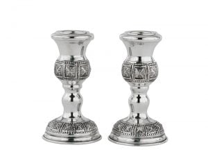 Vienna Candlesticks C3 Hoshen-Pure silver