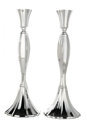 Vilon Candlesticks (L)-Pure silver